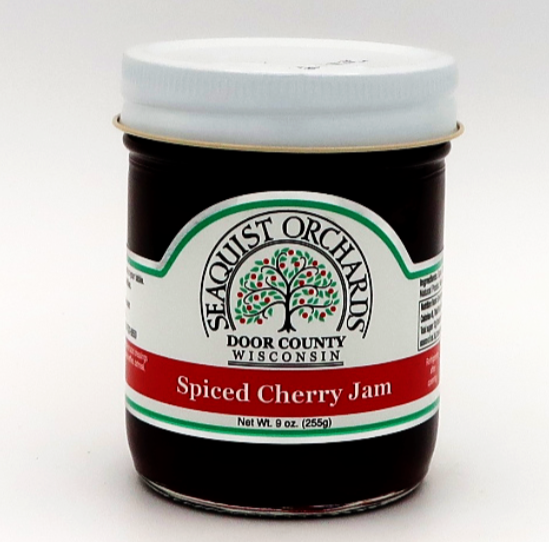 Bottle of Spiced Cherry Jam